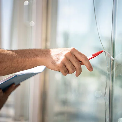 broken glass repair in Key West, FL